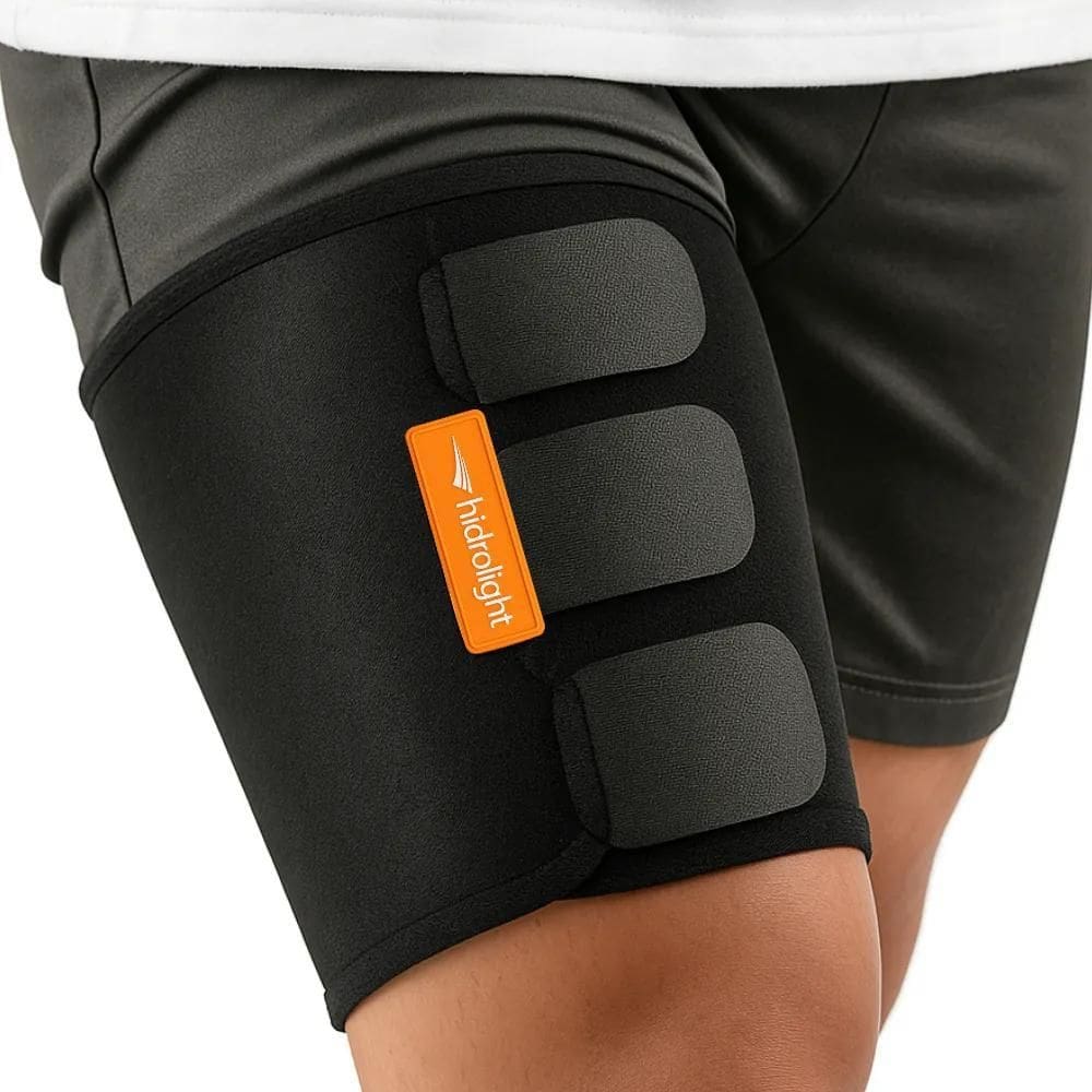 2X Coxal Ortopédico Ajustável Neoprene Compressão Muscular