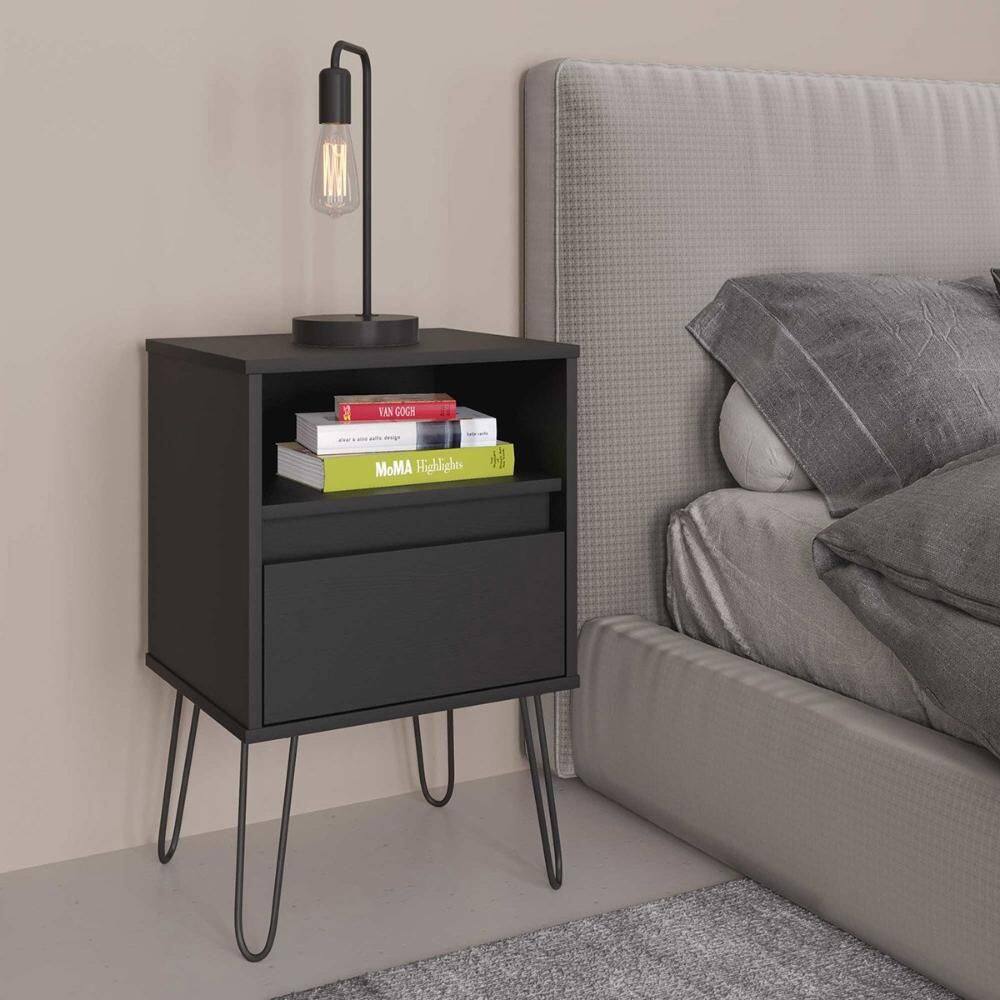 Aparador Milão c/ 1 Gaveteiro Preto