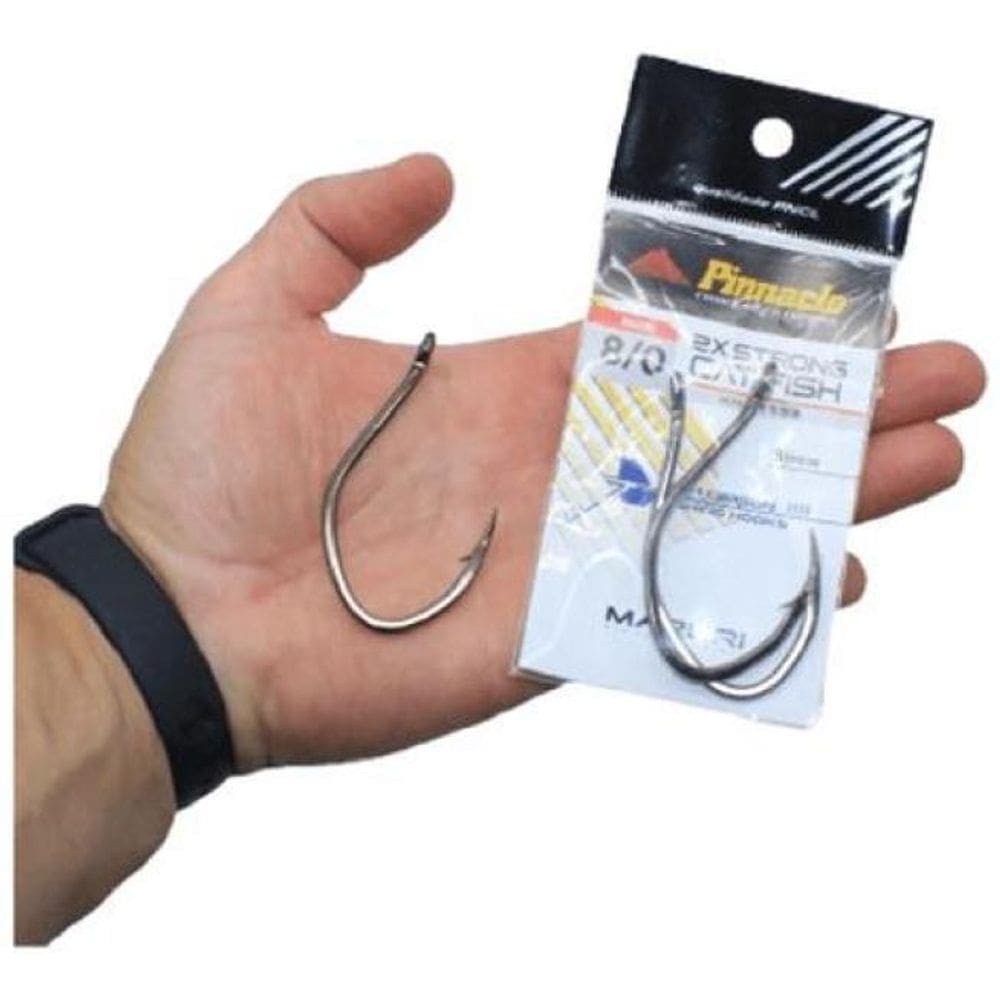 3 Anzol 2X Strong Cat Fish 8/0 Pinnacle Maruri Anzol Grande