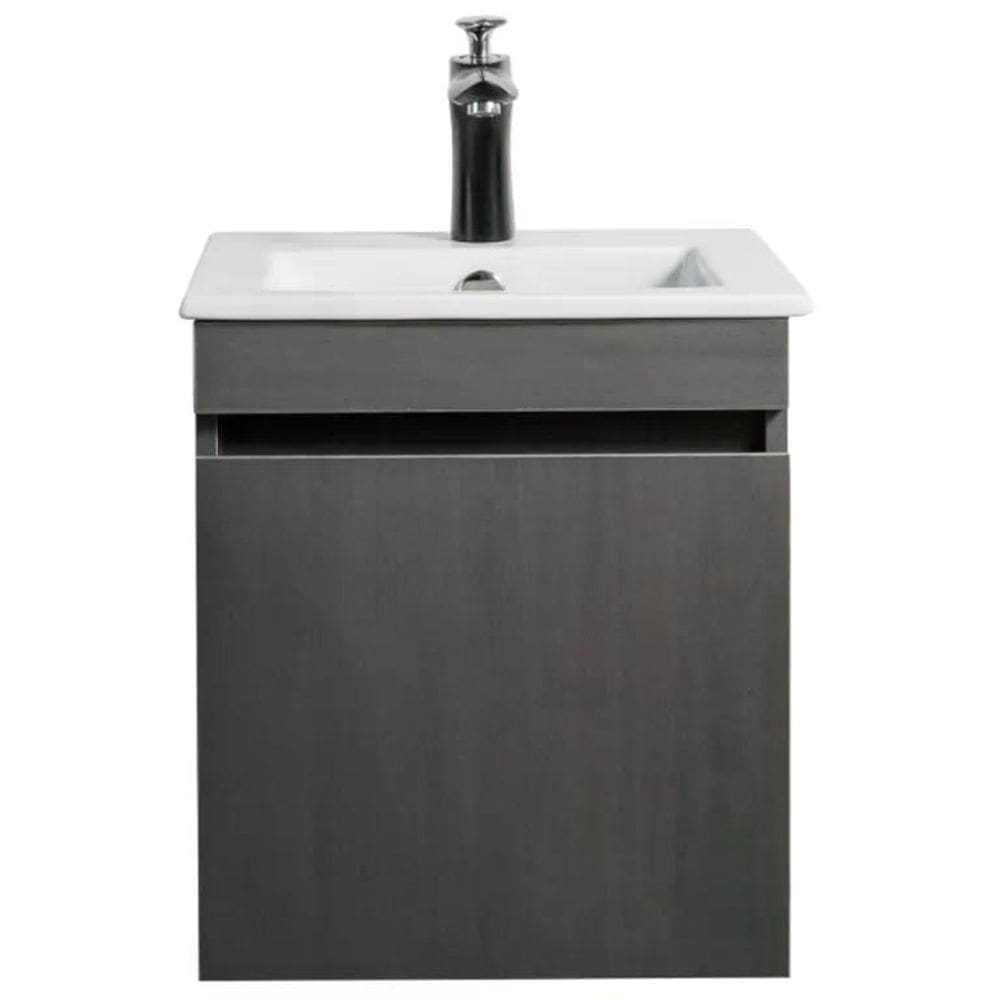 Gabinete para banheiro bonsai grafite 43X43X47 Sensi Dacqua