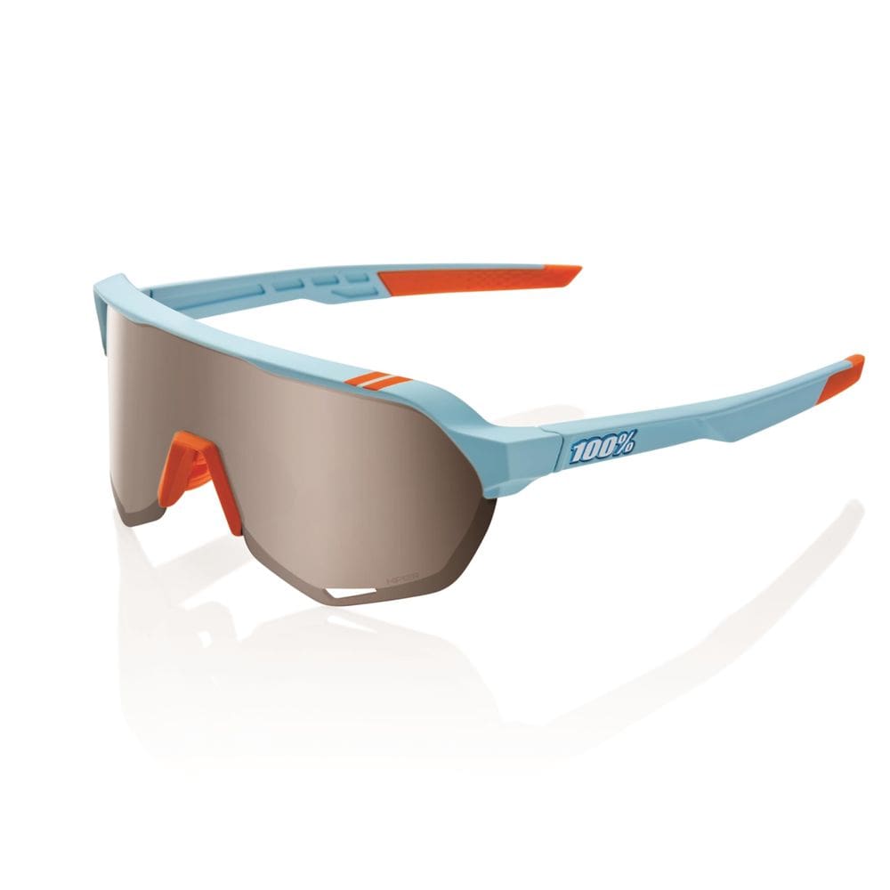Óculos de sol de ciclismo 100% S2 Sport Performance HiPer Silver