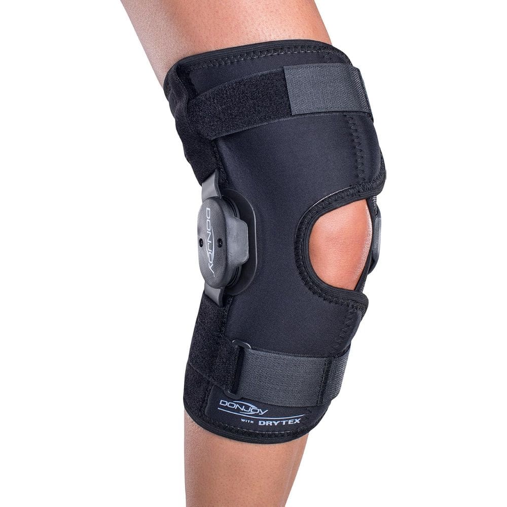 Joelheira envolvente DonJoy Deluxe Hinged Open Popliteal XS