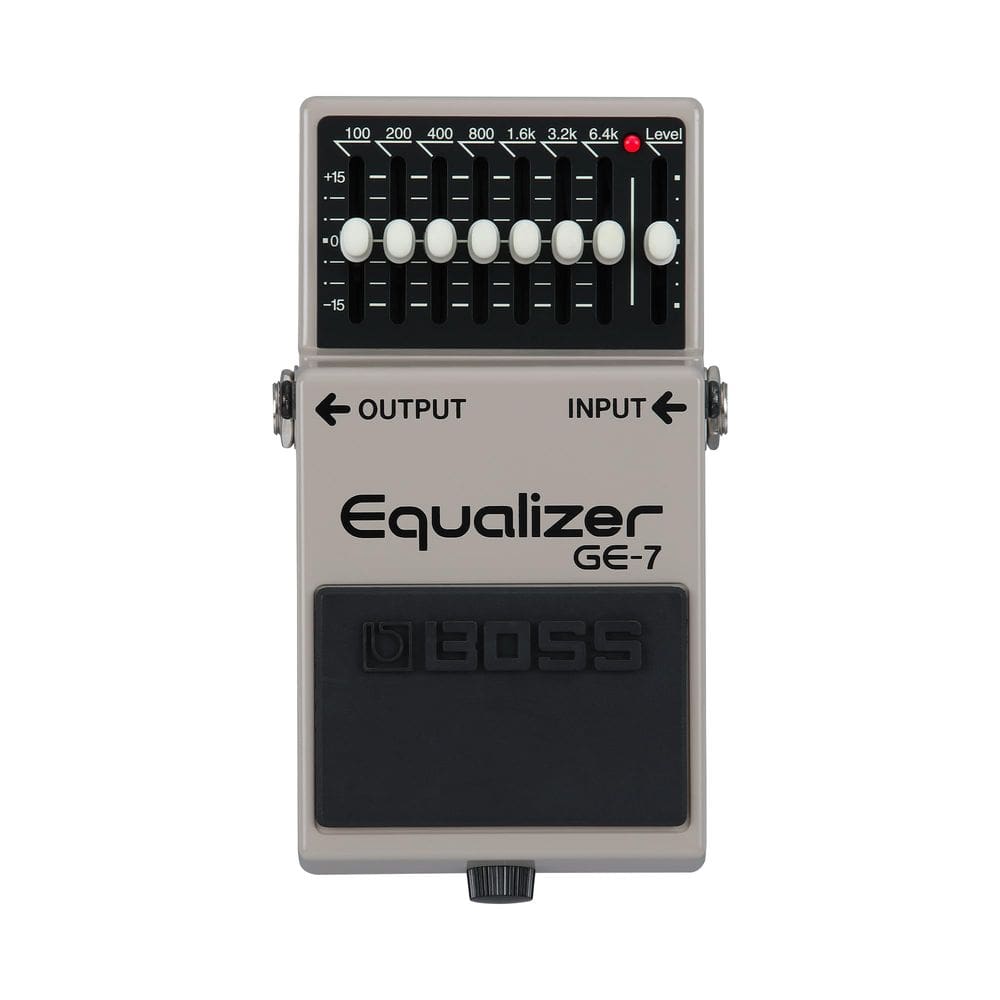 Pedal Equalizador BOSS GE-7 de 7 bandas para guitarra