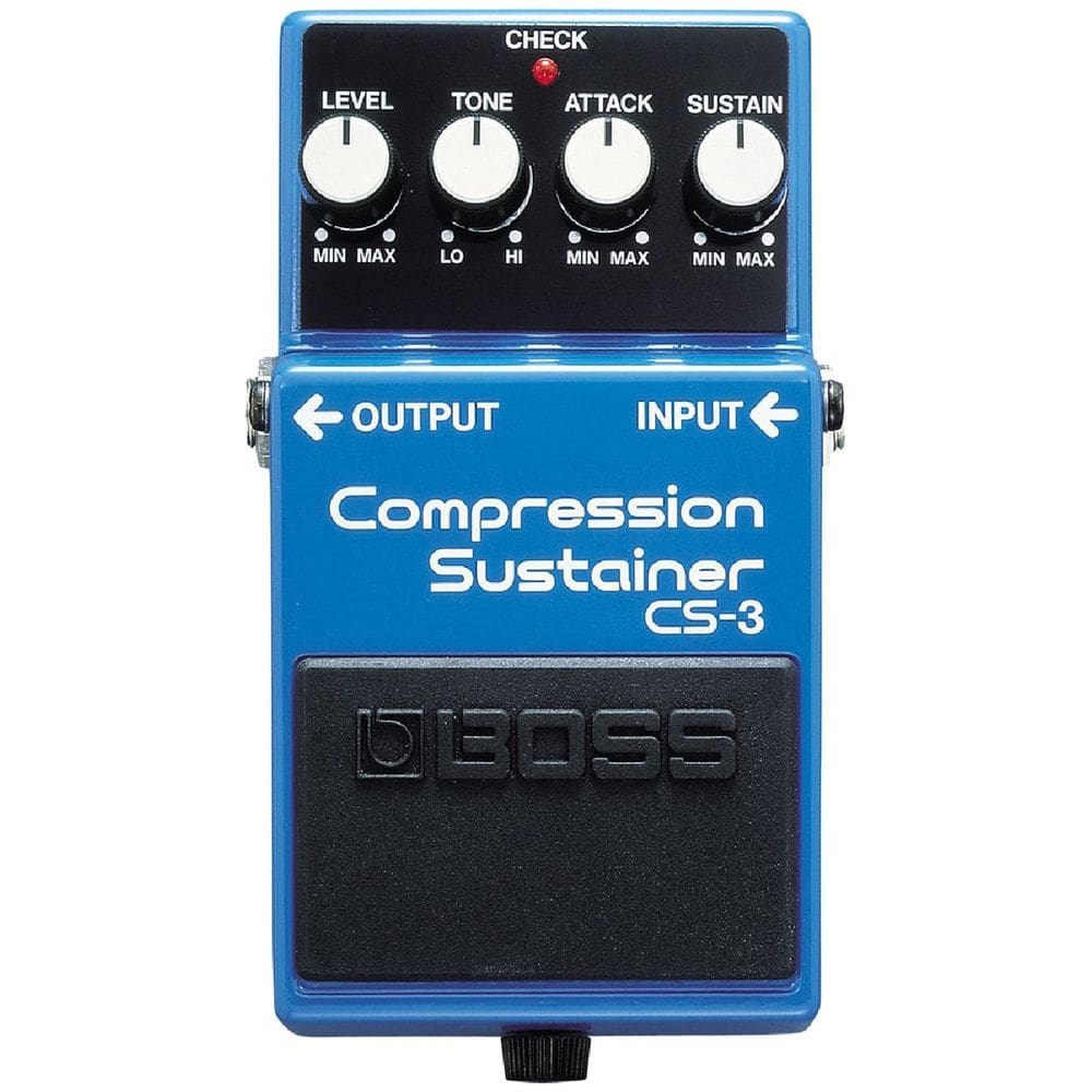 Pedal compressor/sustentador BOSS CS-3 para guitarra