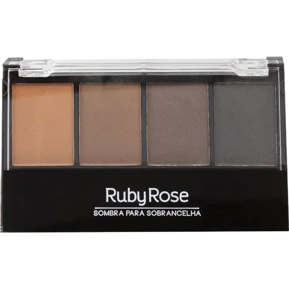 Ruby Rose Cuarteto De Sombras Para Sobrancelhas Com Primer C