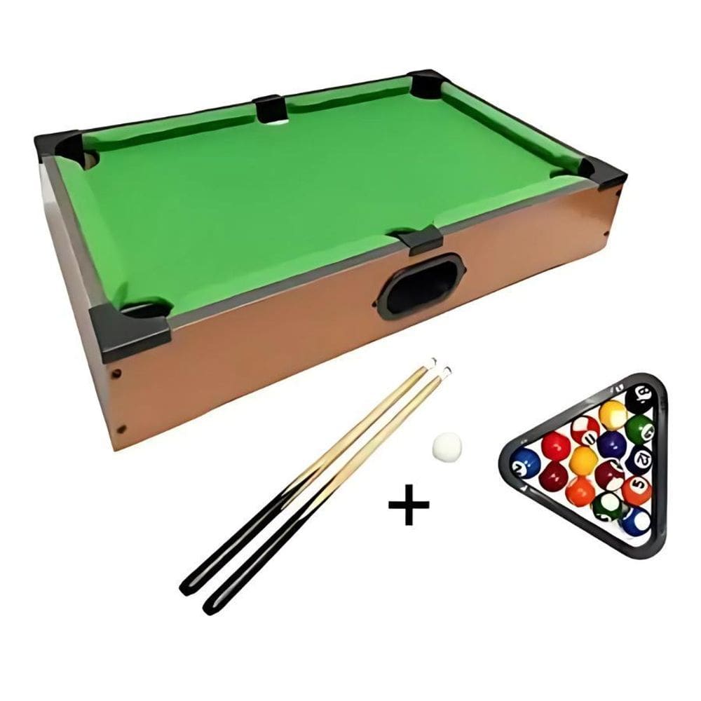 Mesa De Sinuca Infantil - Portátil E Perfeita Para Diversão