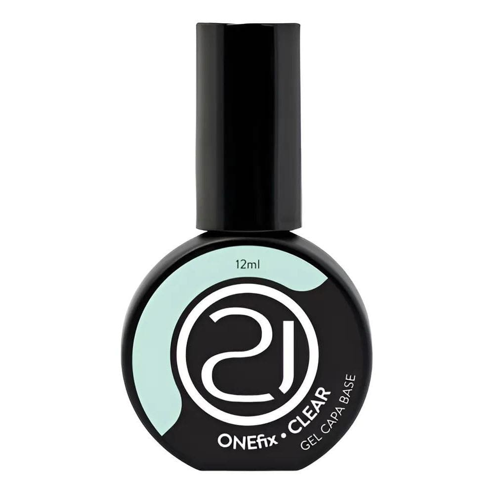 2X One Fix Clear Nails 21 Capa Base 12Ml