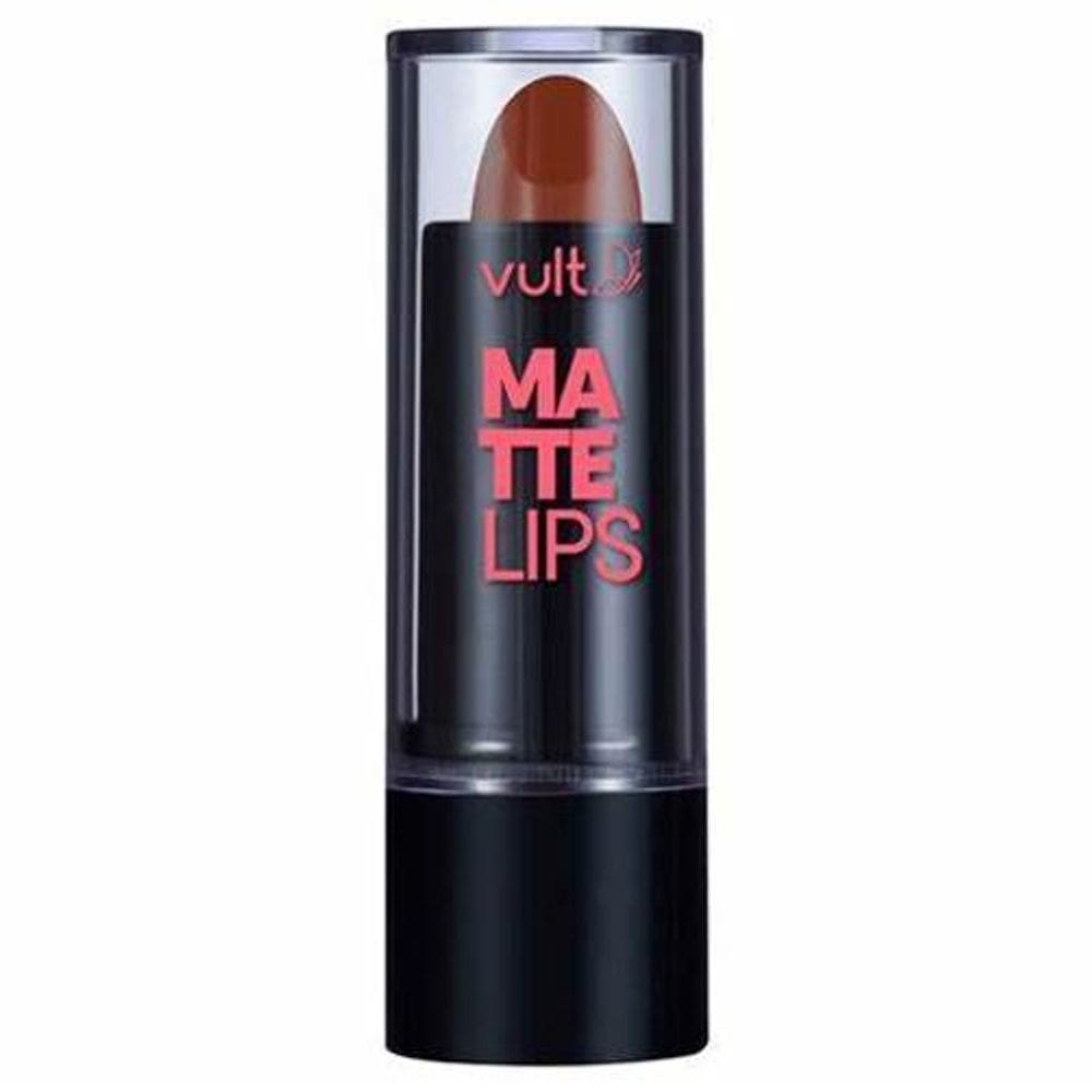 Batom Vult Matte Lips Marrom Chocolate 3,8 G