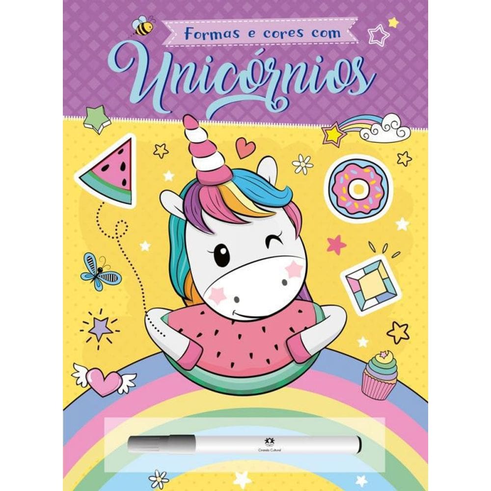 Livro Formas E Cores Com Unic