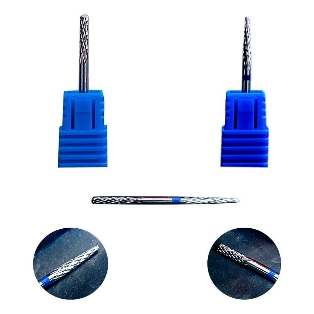 2X Broca Tungstênio Ponta Dupla Unhas De Gel Ponta De Lápis