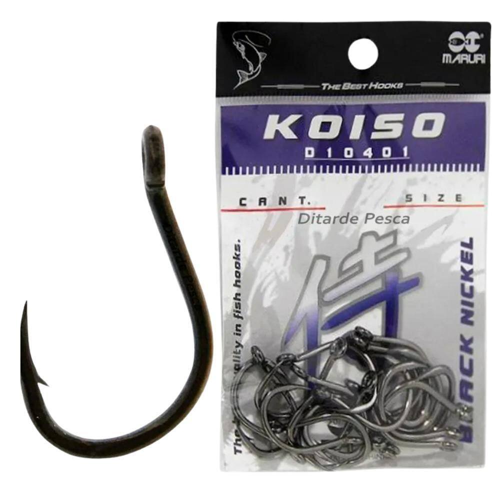 Anzol Koiso N 16 Marine 20 Unidades Pesca