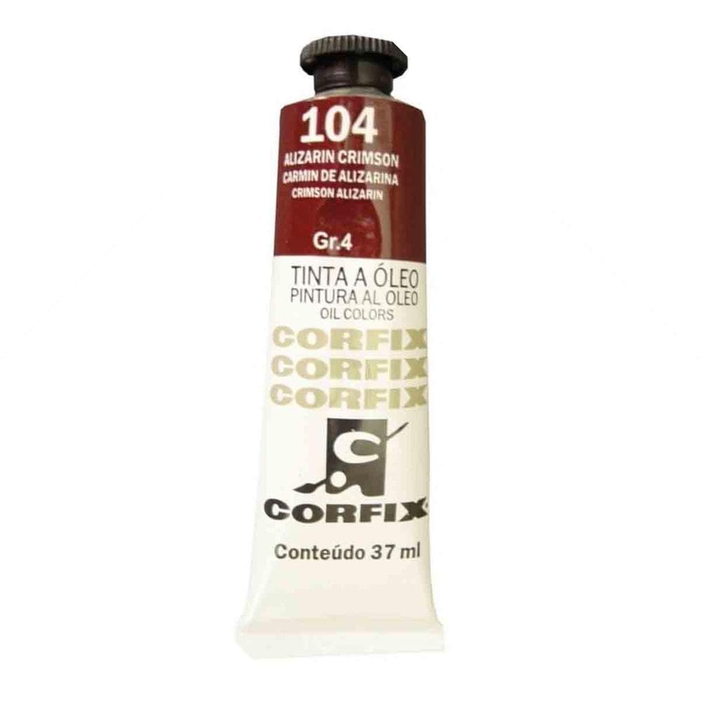 Tinta Oleo Corfix G4 104 Alizarin Crimson 37Ml