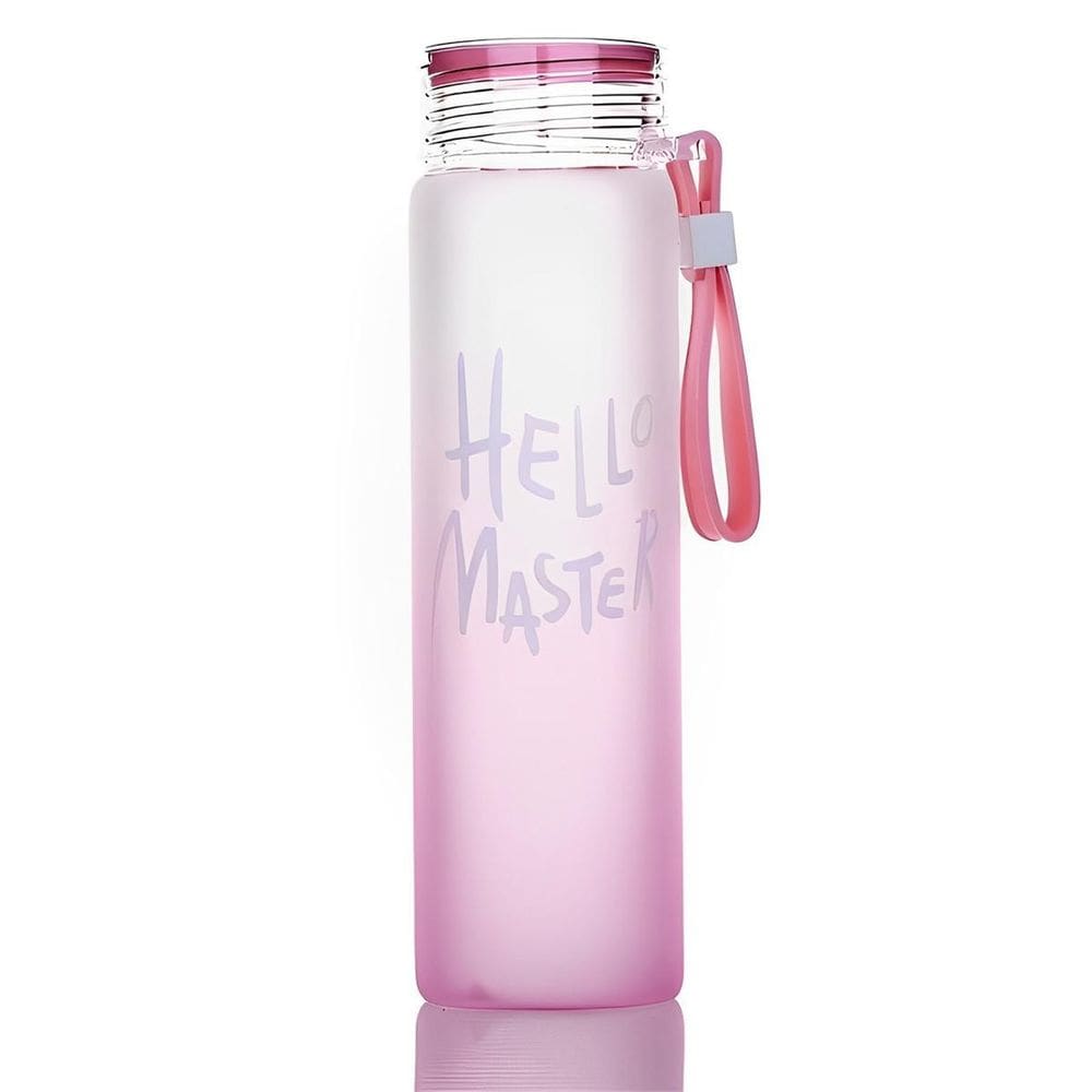 Garrafa Água Academia Fitness Degrade 500Ml Hello Master