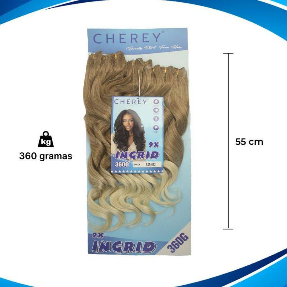 Cabelo Orgânico 9X Ingrid 360G Entrelace