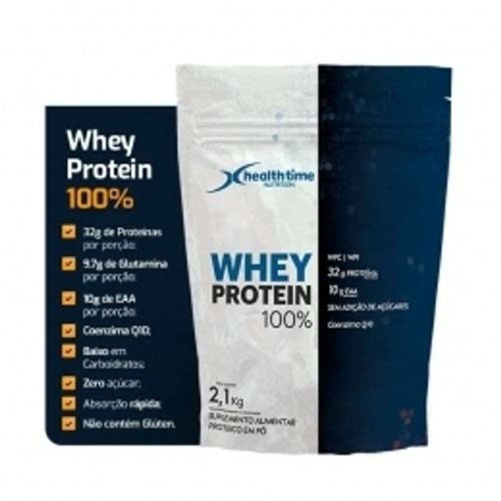 Whey Protein 100% Refil 2,1Kg - Sabor: Leitinho
