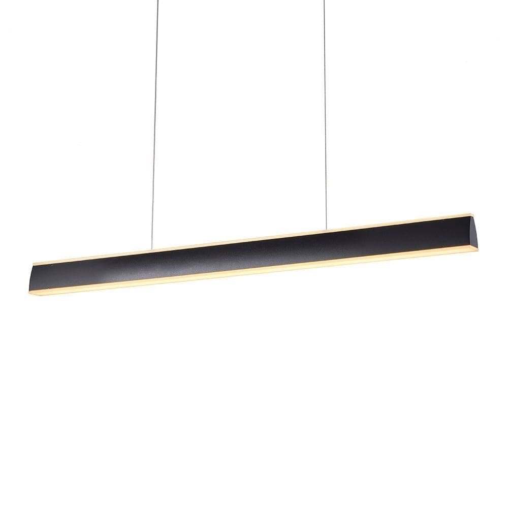 Lustre Pendente Sindora DCD03016 Preto Led Bivolt