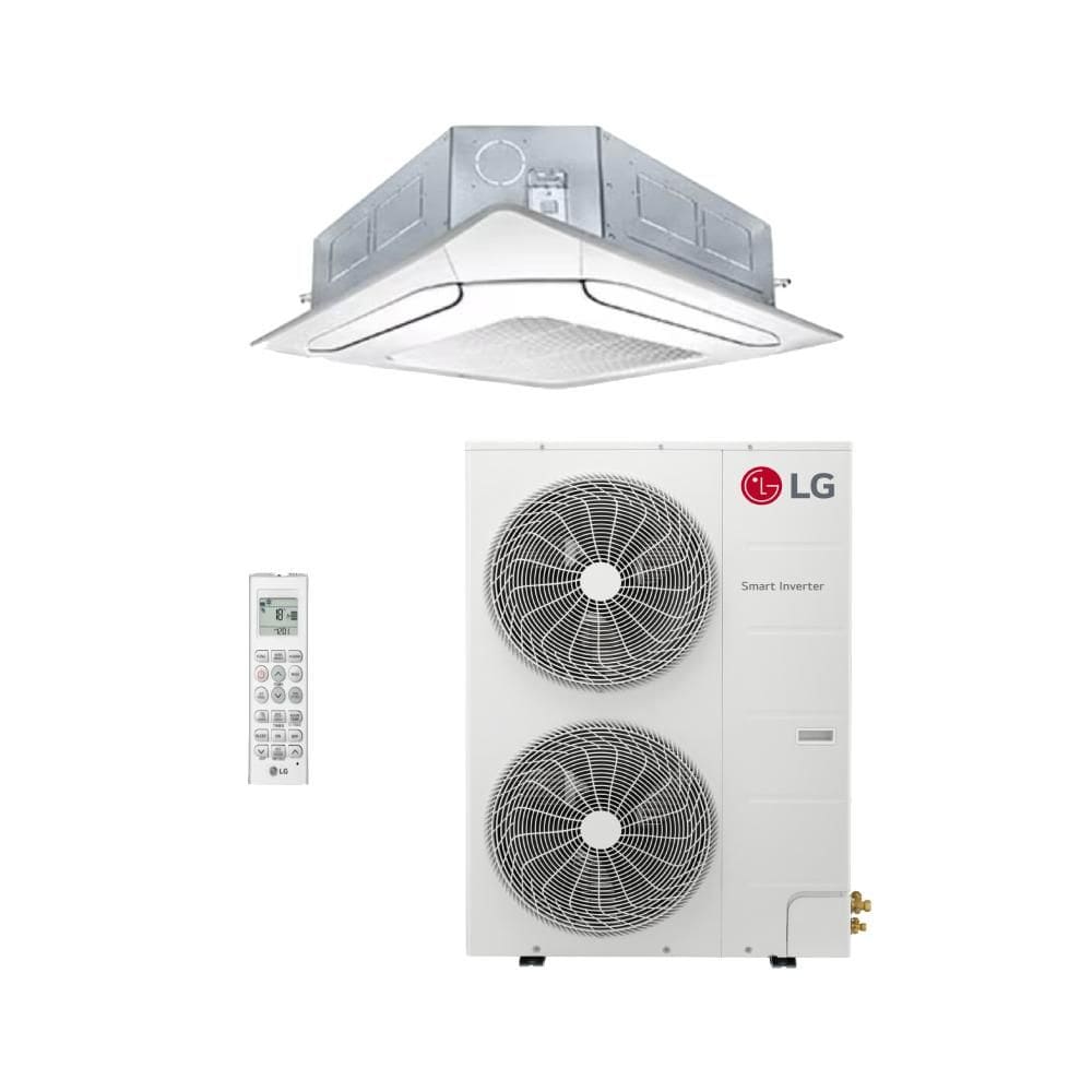 Ar Condicionado Split Cassete 4 Vias 48000 BTUs Inverter LG Frio ZTNQ48GMLAA.ANWZBR1 - 220V