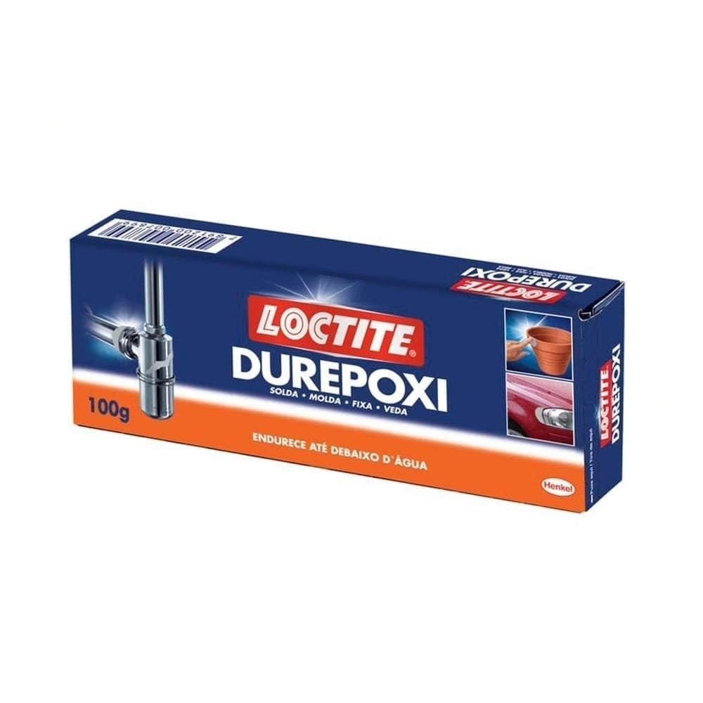 Cola Durepoxi Massa 100g - Embalagem com 12 Unidades