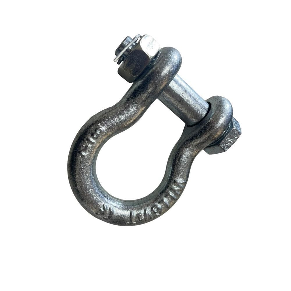 Mosquetao Manilha Curva Anilha Gancho Pino Alloy 7/8 6,5 Ton