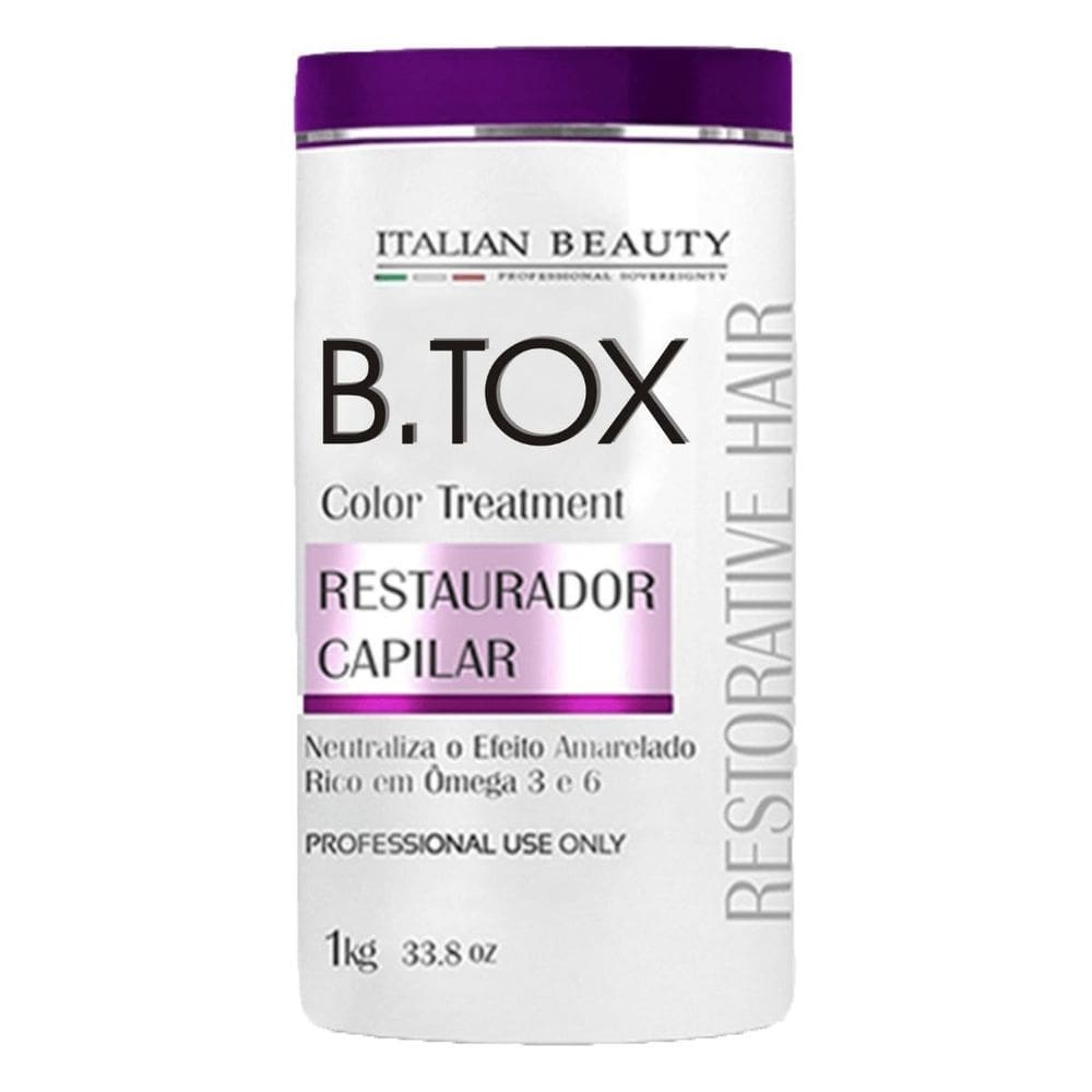 Btox Detok Alisamento Violux Matizador Italian Beauty 1000Ml