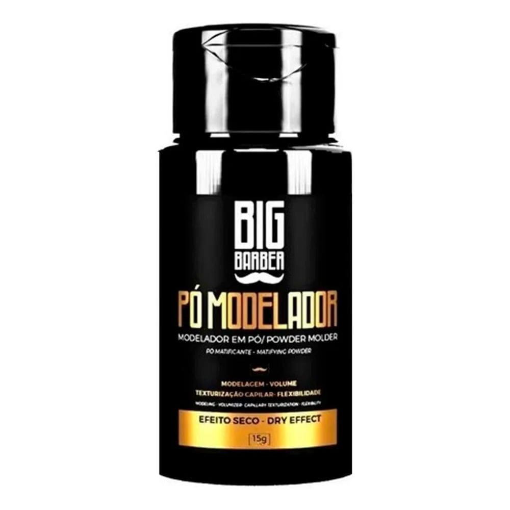 2X Modelador Em Pó Efeito Matte Masculina 15G Big Barber
