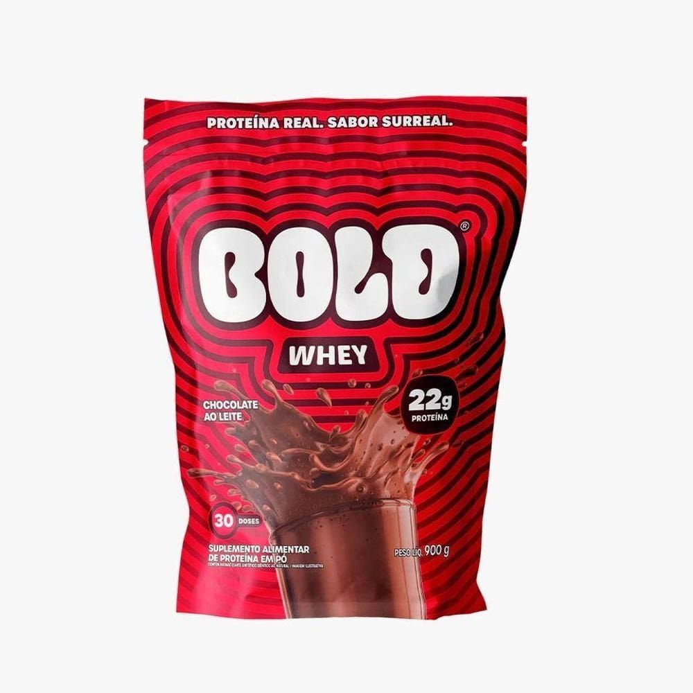 Bold Whey Refil  900G  - Sabor: Chocolate Ao Leite