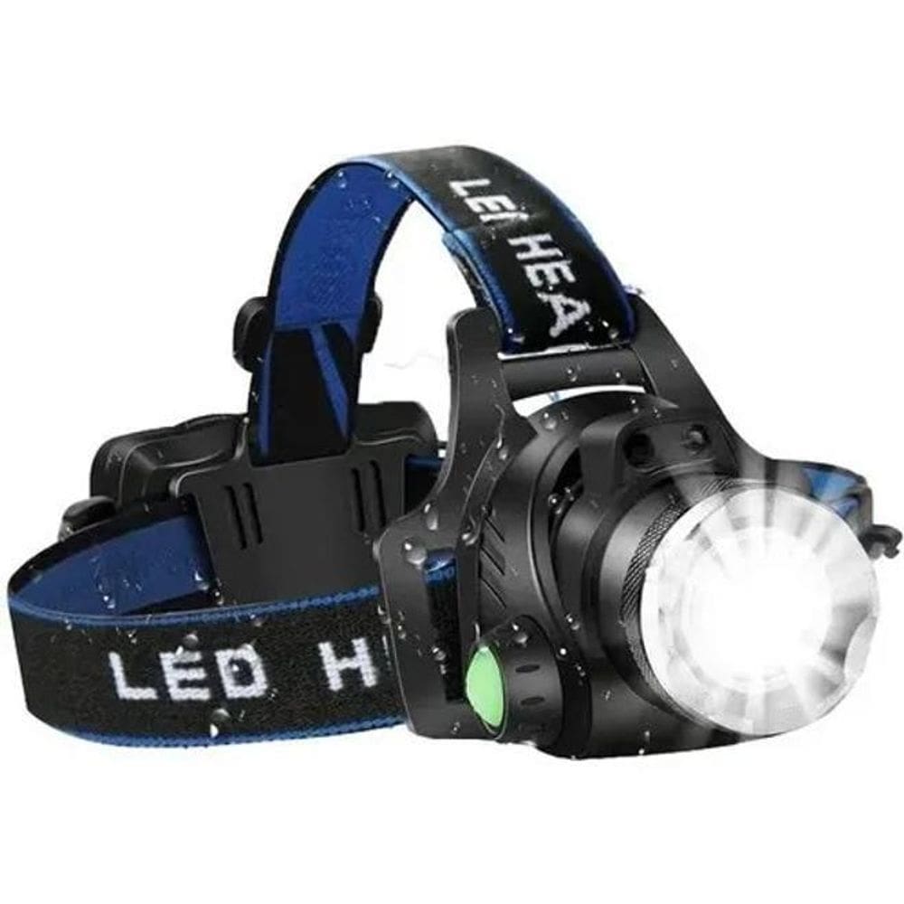 Lanterna De Cabeça T6 Led Cree Tatica Zoom +