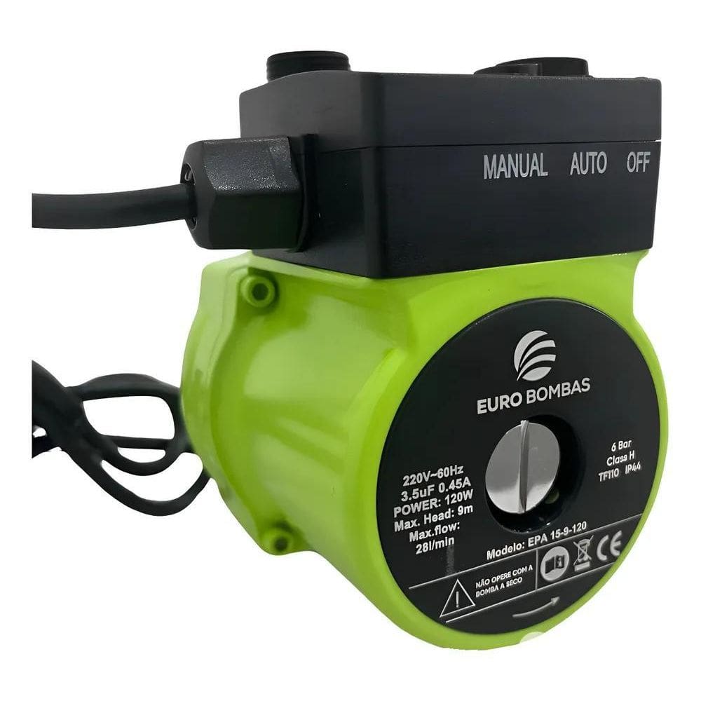 Bomba Pressurizadora 120 Watts 2 Pontos Pressurizador Epa 15