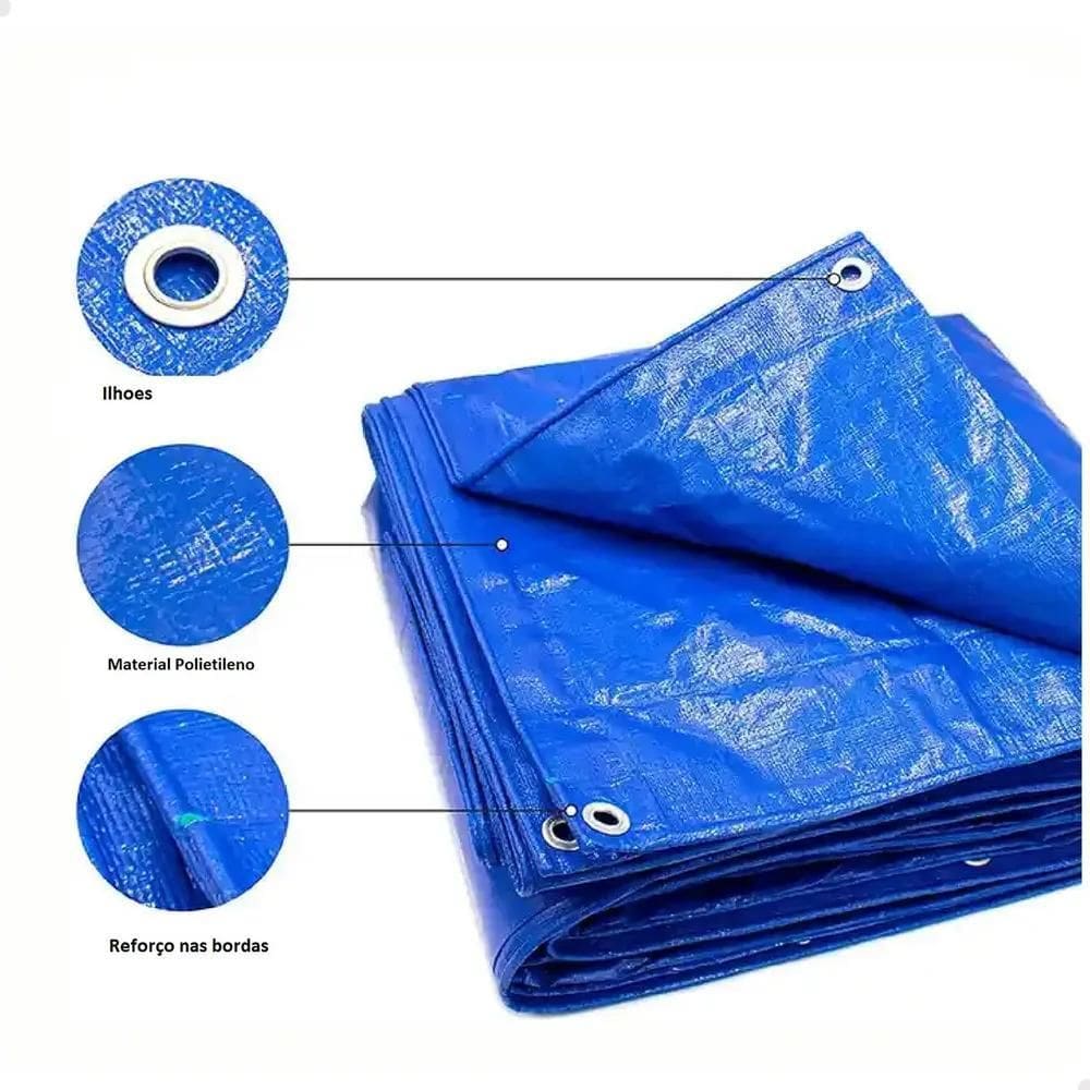 Lona Carreteiro 5X3 Ilhos Piscina Barco Caminhão Camping