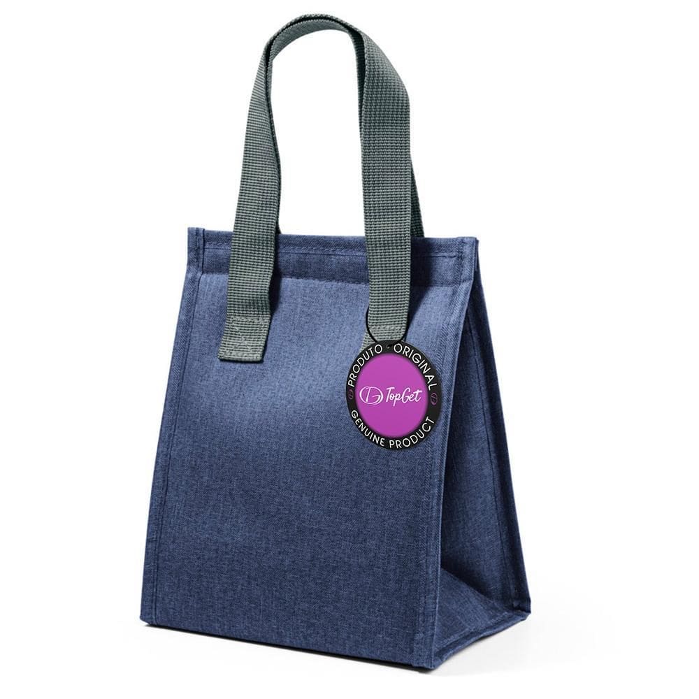 Bolsa Térmica Pequena Em Poliéster 6L Albany Topget - Azul