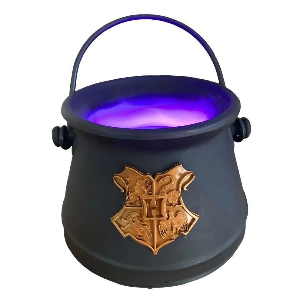 Luminária De Mesa Abajur Caldeirão Harry Potter Com Fumaça