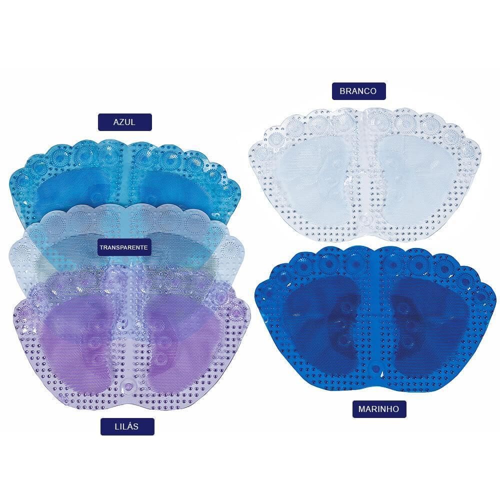 Tapete Antiderrapante Para Box Pezinho 59 X 35 - Andreza Rosa