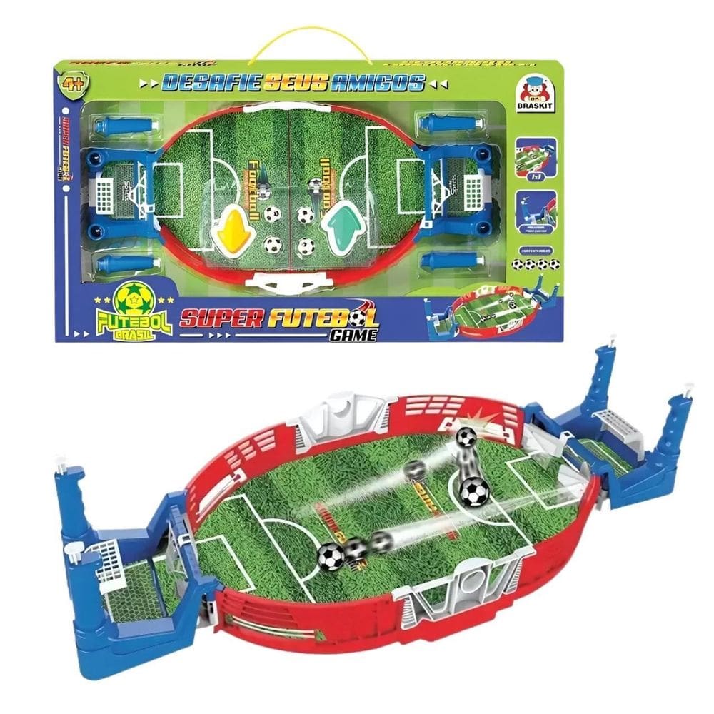 Jogo De Mesa Interativo Futebol Infantil Brinquedo Fliperama