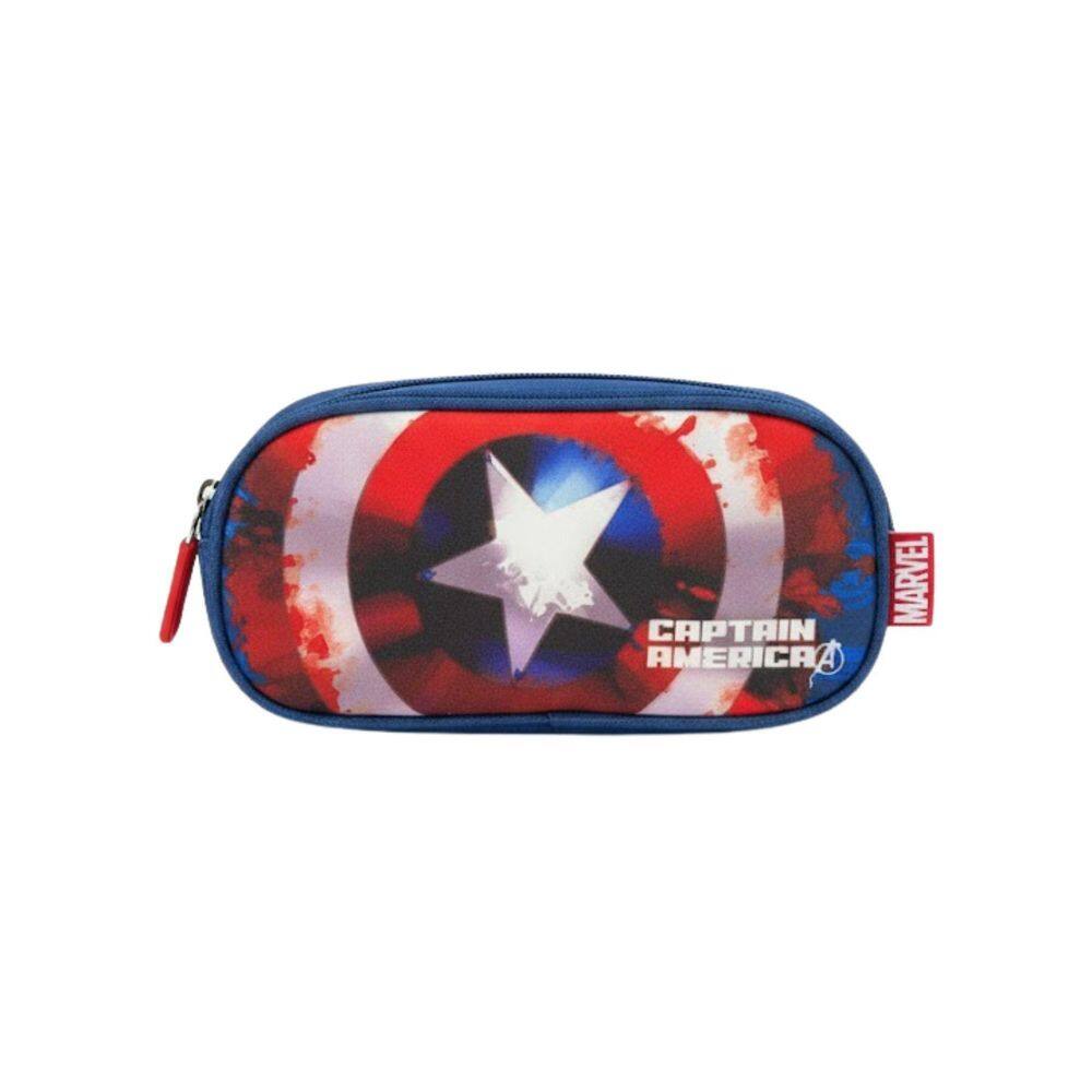 Estojo Escolar Duplo Avengers Marvel  Premium Az