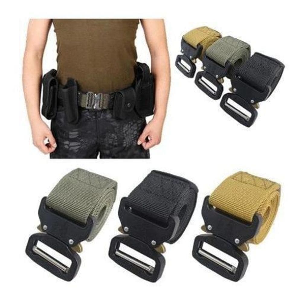 Cinto Militar Com Fivela De Engate Rápido Tipo Fastem