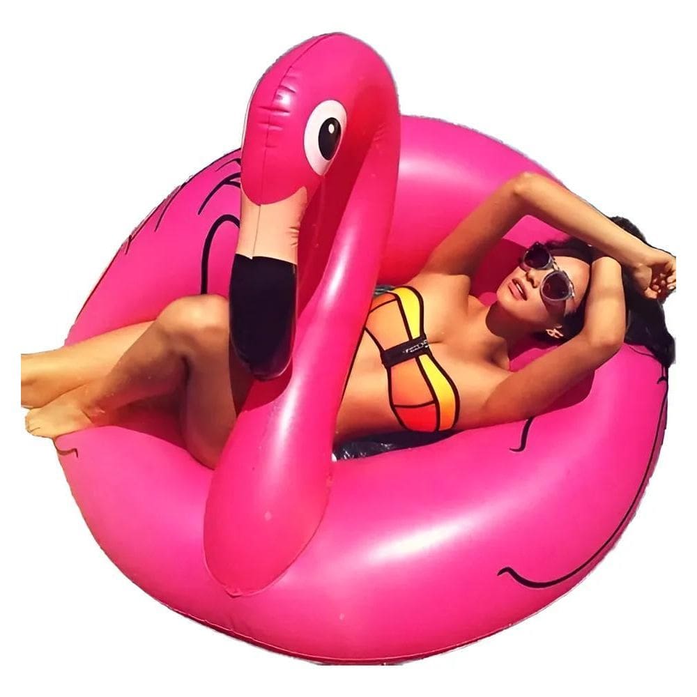 Boia Flamingo Gigante Grande Piscina Praia Infláve Flamingo