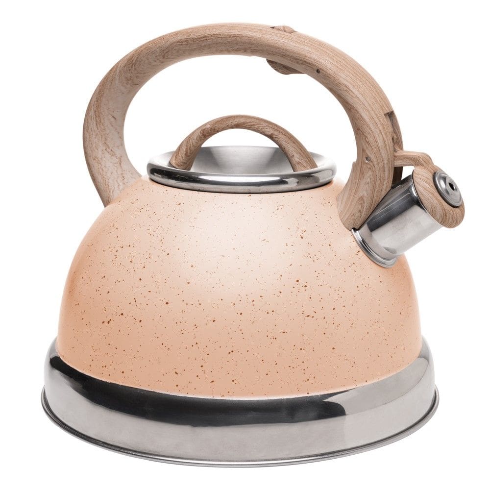 Chaleira Indução 3L em Alumínio com Revestimento Cerâmico Bege Lyor