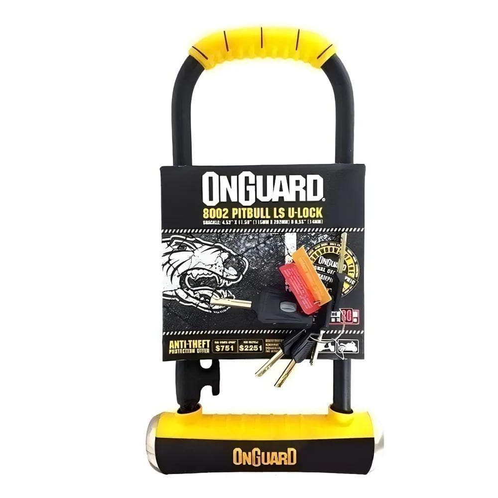 Cadeado Bicicleta Onguard Pitbull Ls U-Lock 8002
