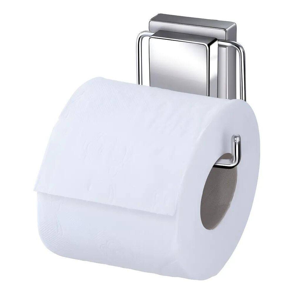 Suporte Porta Papel Higiênico Nicho Banheiro Com Ventosa