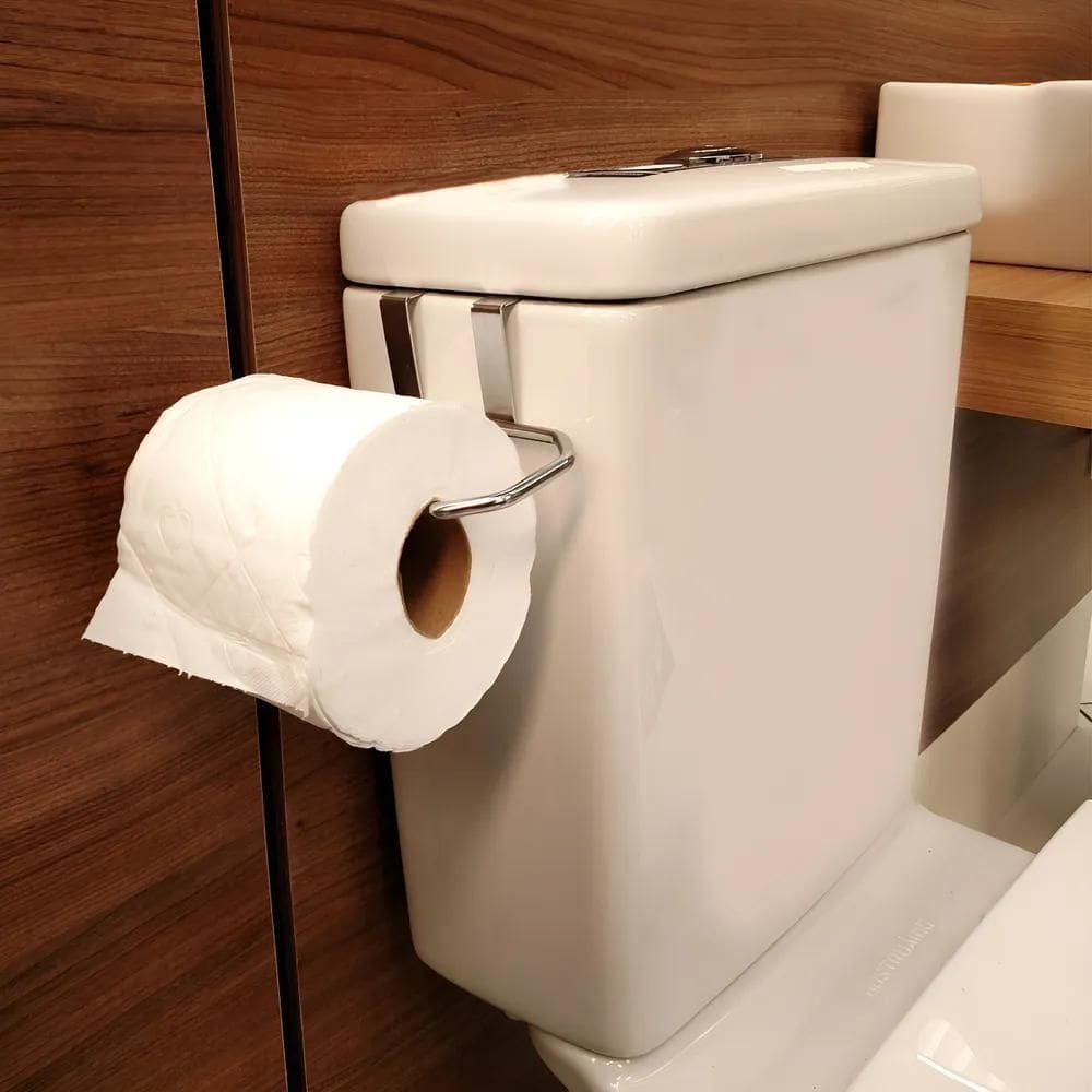 Porta Papel Higiênico Caixa Acoplada Papeleira De Encaixe Co