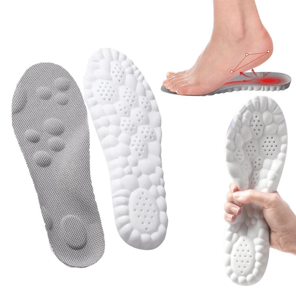 Par Palminhas Ortopedicas Nuvem Gel 4D Masculino Feminino