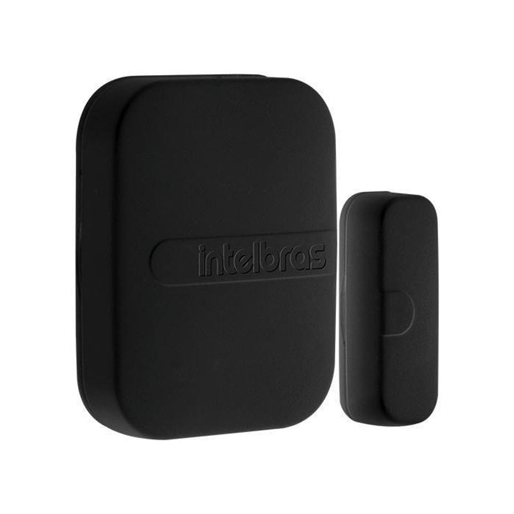 Sensor Abertura Magnético Sem Fio Xas Smart Black Intelbras