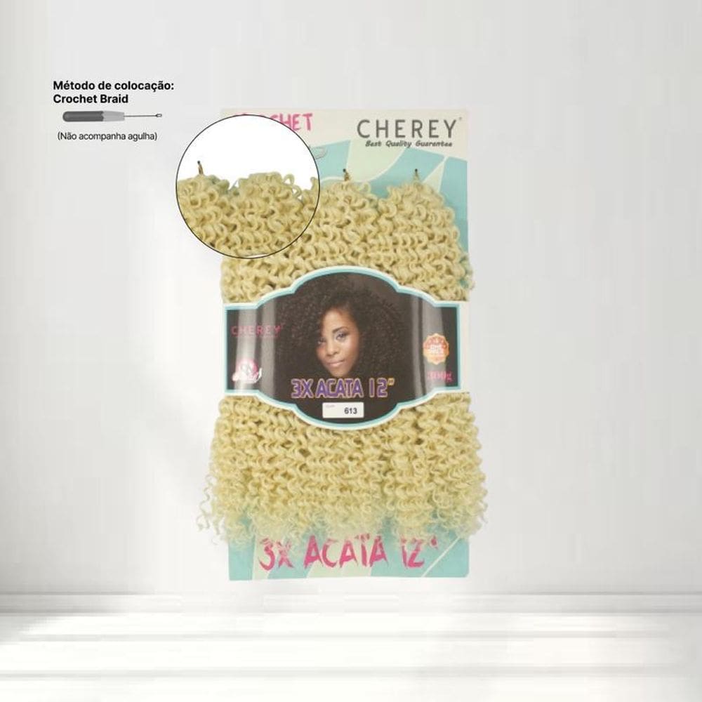 Cabelo Orgânico Cacheado Premium Acata 300G