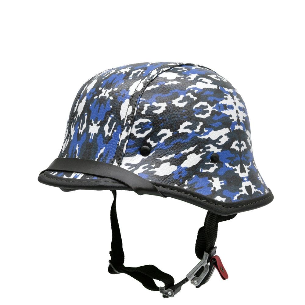 Capacete Br101 Alemão Camuflado Azul E Branco P