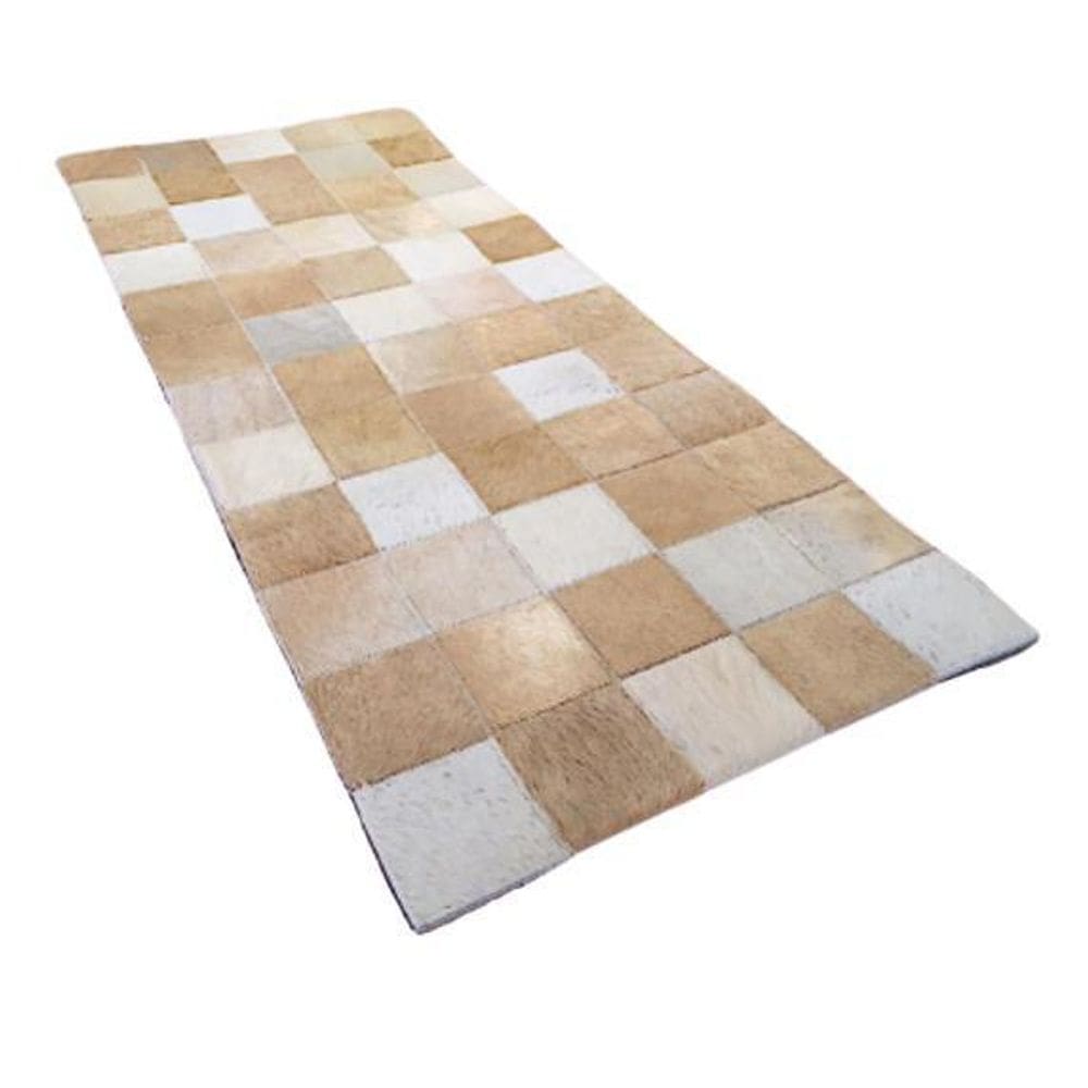Tapete Passadeira De Couro Bovino 1,20X0,50