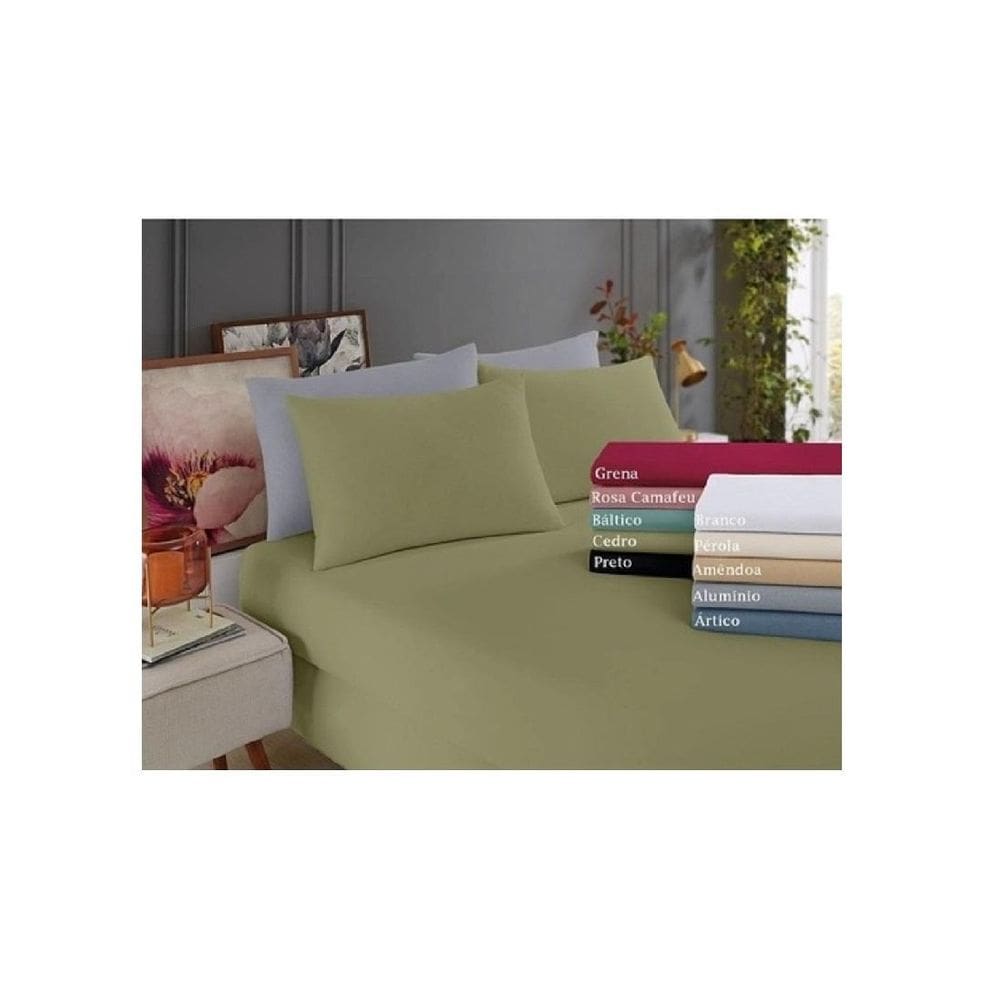 Lencol Avulso Queen Malha Rosa Sul Brasil