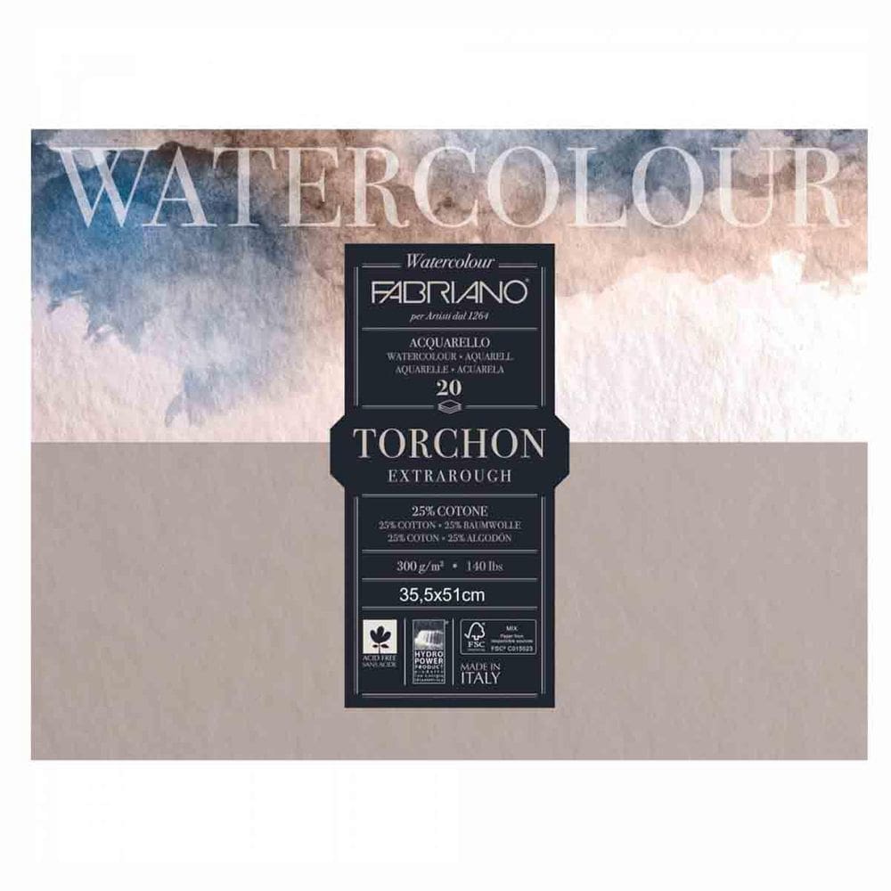 Bloco Aquarela Fabriano Torchon 300G/M2