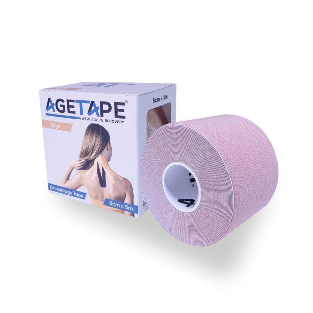 Agetape Kinesiology Tape 5Cm X 5M - Bege