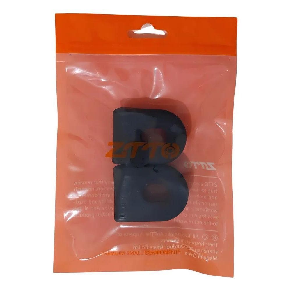 2X Capa Protetora Pedivela Ztto Borracha Ponta Braço Proteçã