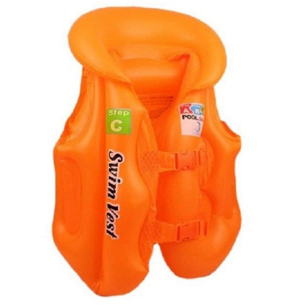 Colete inflável infantil pequeno  salva vidas pvc piscina